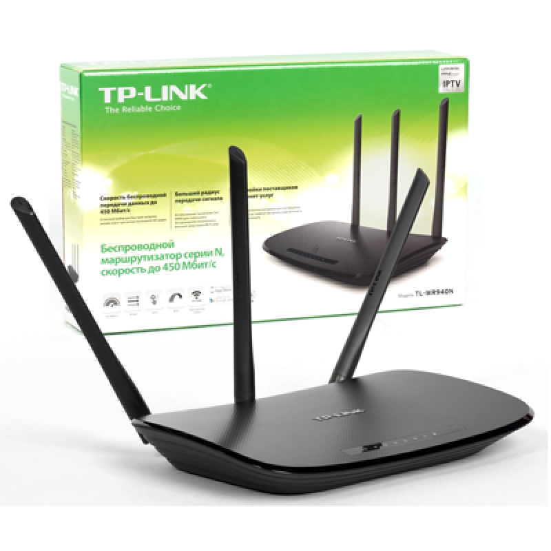 Bộ phát wifi TP-Link TL-WR940N 450Mbps